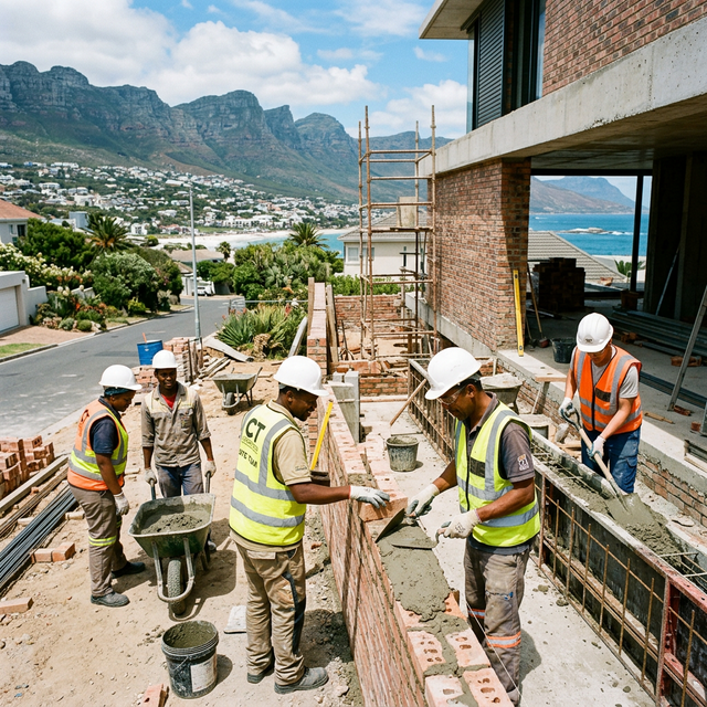Robson Construction Team at Work